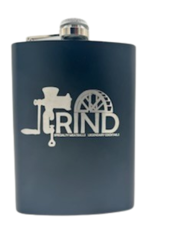 GRIND
Flask
Logo with Waterwheel
